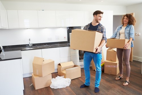 Local furniture pick-up team handling access challenges in Pratts Bottom