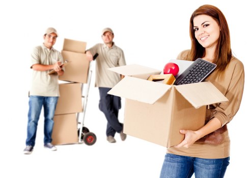 Removal van and moving boxes for a Pratts Bottom house move