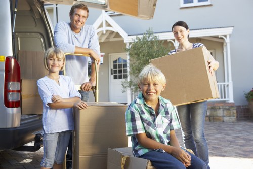 Packing and protecting household items for a move in Pratts Bottom