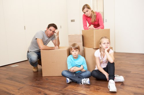 Commercial moving van service for small business relocation in Pratts Bottom